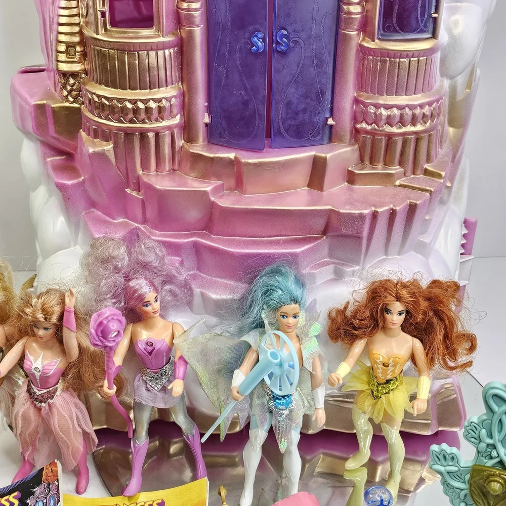 Vintage 80s Mattel Princess Of Power She-Ra Crystal Castle Pieces & Figure MOTU - Picture 7 of 16